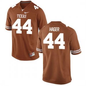 Texas Longhorns Men's #44 Breckyn Hager Replica Tex Orange College Football Jersey YCY41P2N
