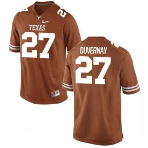 Texas Longhorns Youth #27 Donovan Duvernay Limited Tex Orange College Football Jersey CLI34P2L