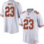 Texas Longhorns Men's #23 Jarrett Smith Replica White College Football Jersey LPS78P2E