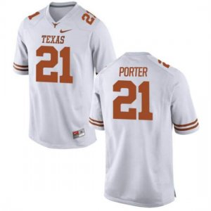 Texas Longhorns Youth #21 Kyle Porter Limited White College Football Jersey LNS50P8A