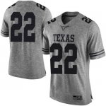 Texas Longhorns Men's #22 Blake Nevins Limited Gray College Football Jersey JSE26P0A