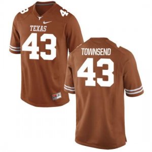 Texas Longhorns Women's #43 Cameron Townsend Limited Tex Orange College Football Jersey EWT87P1H