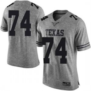 Texas Longhorns Men's #74 Rafiti Ghirmai Limited Gray College Football Jersey WXH22P2E