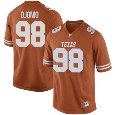 Texas Longhorns Men's #98 Moro Ojomo Game Orange College Football Jersey NQY47P7W