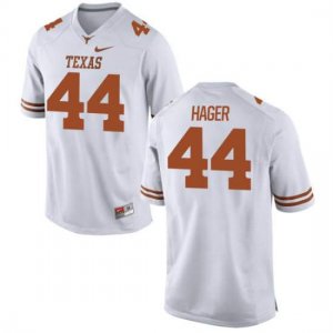 Texas Longhorns Youth #44 Breckyn Hager Replica White College Football Jersey IZX16P4Q