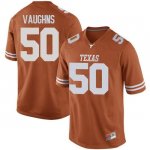 Texas Longhorns Men's #50 Byron Vaughns Game Orange College Football Jersey XGI35P1X