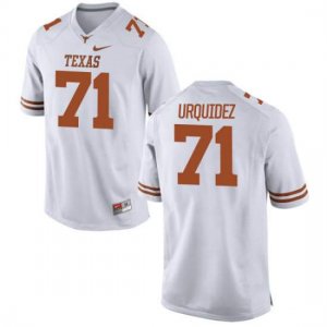 Texas Longhorns Youth #71 J.P. Urquidez Authentic White College Football Jersey BNE13P5J