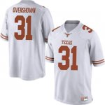 Texas Longhorns Men's #31 DeMarvion Overshown Game White College Football Jersey RGG68P0P
