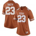 Texas Longhorns Women's #23 Jarrett Smith Game Orange College Football Jersey NQS82P7V
