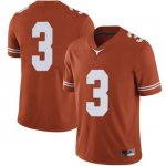 Texas Longhorns Men's #3 Cameron Rising Limited Orange College Football Jersey WDR55P3Z